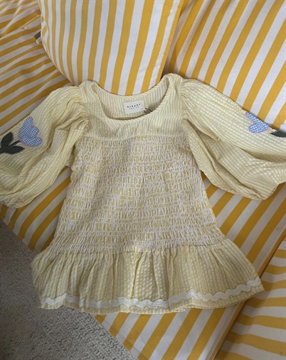 Sissel Edelbo - Svea Top - Yellow Stripes